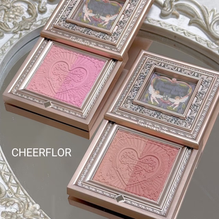 CHEERFLOR双色腮红盘膨胀收缩色一体盘氛围感韩系氛围感礼物