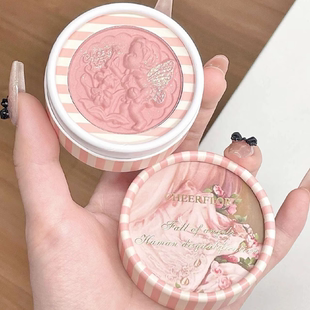 cheerflor天使浮雕腮红裸妆自然韩系正品膨胀色显白牛奶粉收缩色