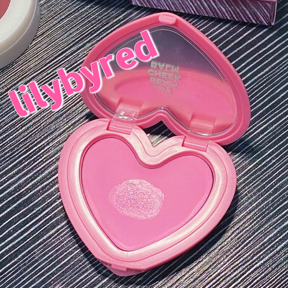 lilybyred腮红膏02爱心盘图片