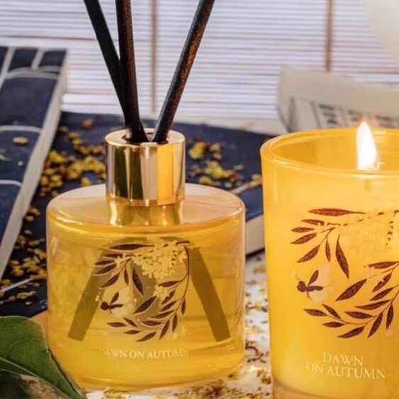 StayGold瑜光桂花香薰蜡烛礼物卧室家用安全持久留香礼盒香氛蜡烛