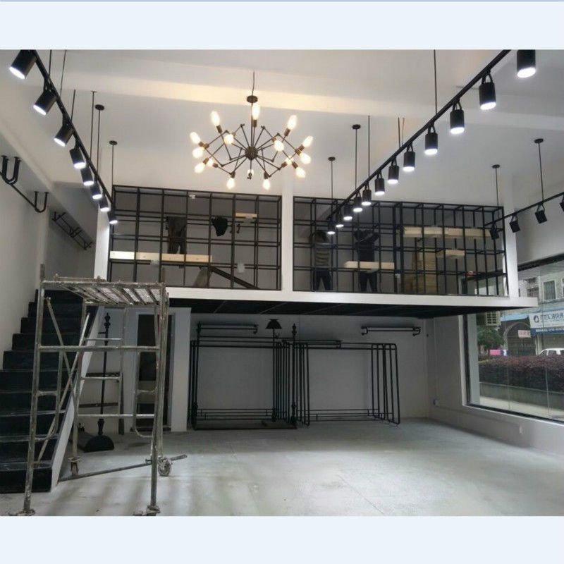 led射灯服装店铺商用吊生鲜百货店聚光灯可伸缩吊杆成套套餐灯具