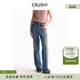 中腰牛仔裤 复古宽松直筒长裤 Collection2025年早秋新款 CRUSH