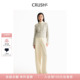 羊毛针织休闲阔腿裤 Collection2025年早秋新款 CRUSH 古力娜扎同款