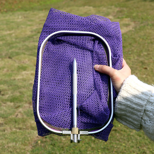 钓箱迷你溪流鱼护野钓专用方形小网黑坑小型加厚新款涂胶速干渔护