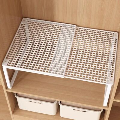 Retractable Wardrobe Storage Layered Organizer, Clothes Rack