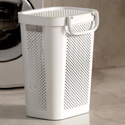 Bathroom laundry basket Plastic Dirty clothes basket