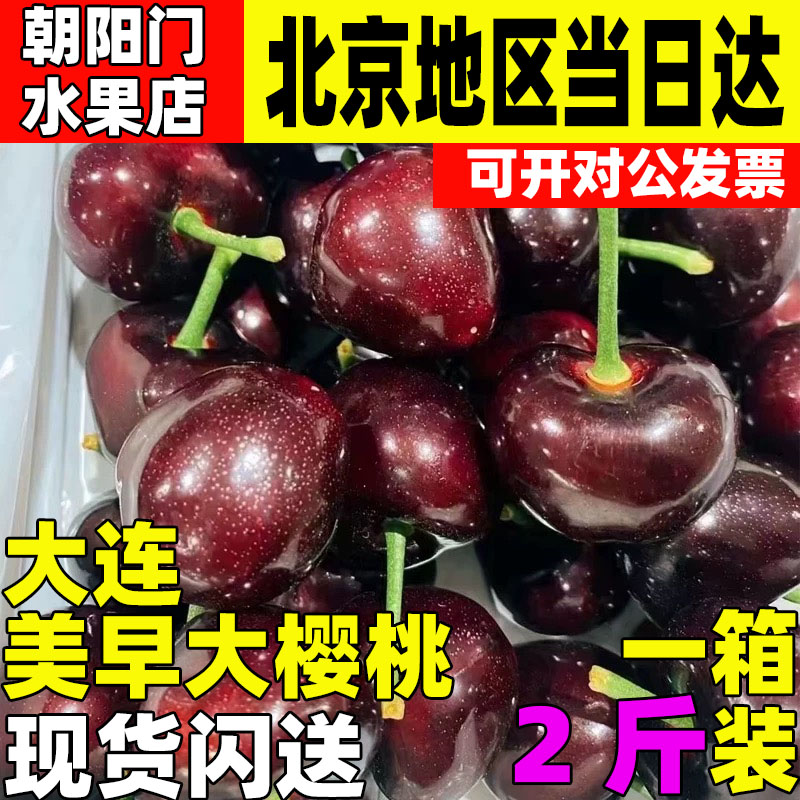 新鲜水果大连樱桃车厘子整箱孕妇应季送礼礼盒