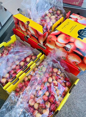 智利空运雷尼尔黄车厘子 4.4斤原箱2J3J 新鲜Rainier蕾尼黄金黄车