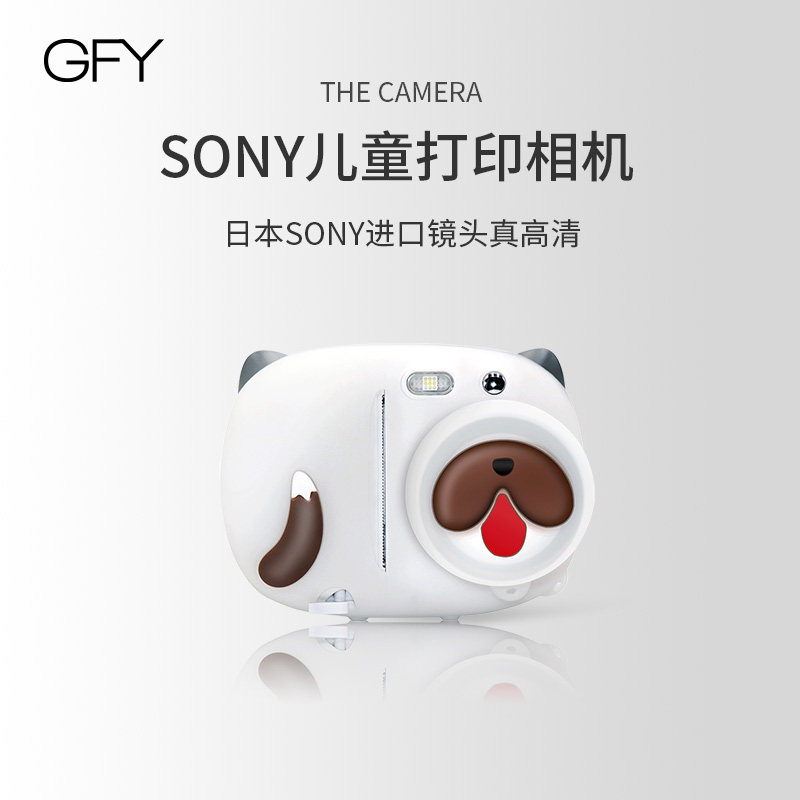 어린이 카메라 디지털 폴라로이드 장난감은 사진을 찍고 컬러 소녀 선물을 인쇄할 수 있습니다 고화질 새로운 스타일