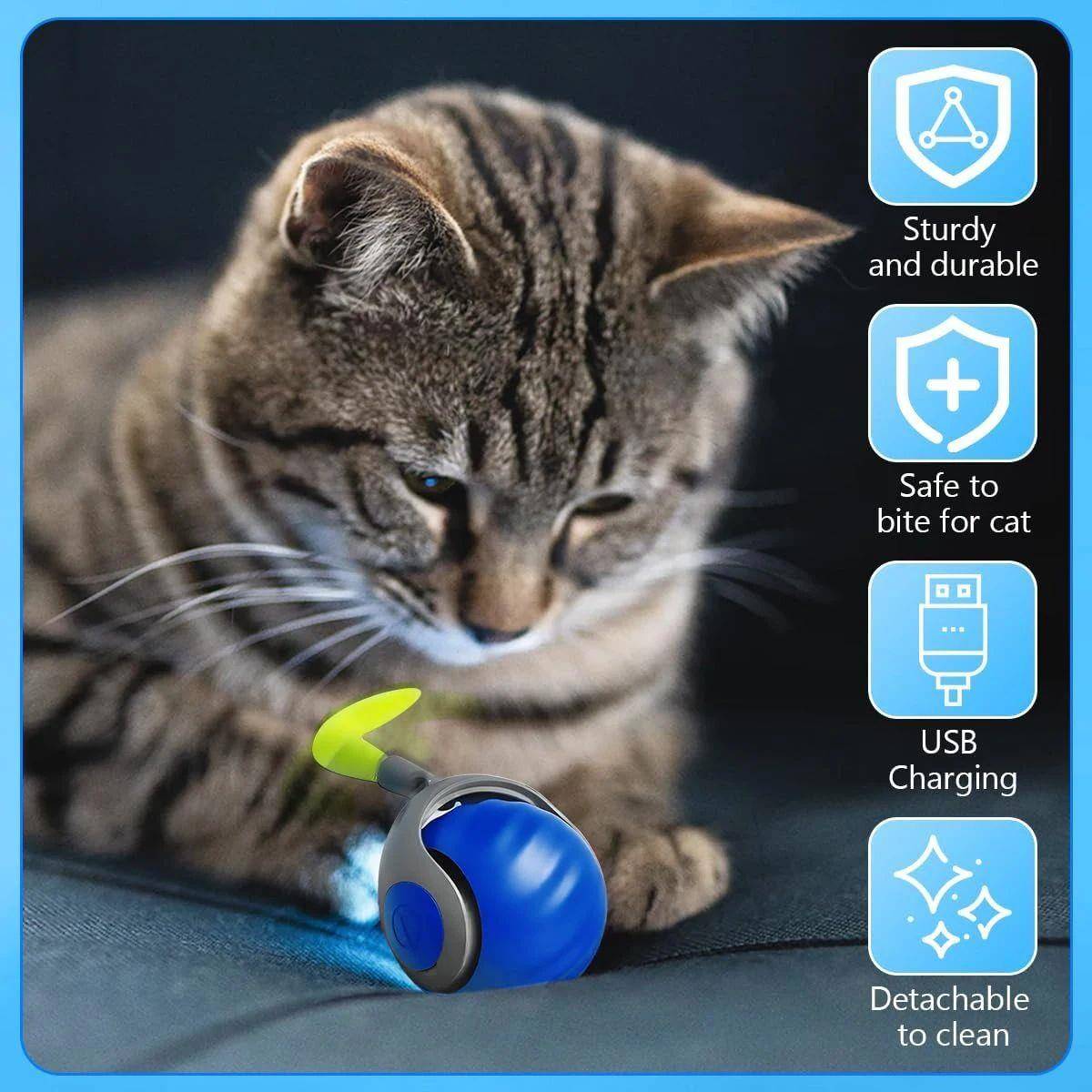 Smart Interactive Speedy Tail 2OKX.0 Cat Toy Automatic Movin