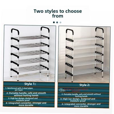 assembly Shoe Rack Shelf Storage Organizer Cabinet shoes鞋柜