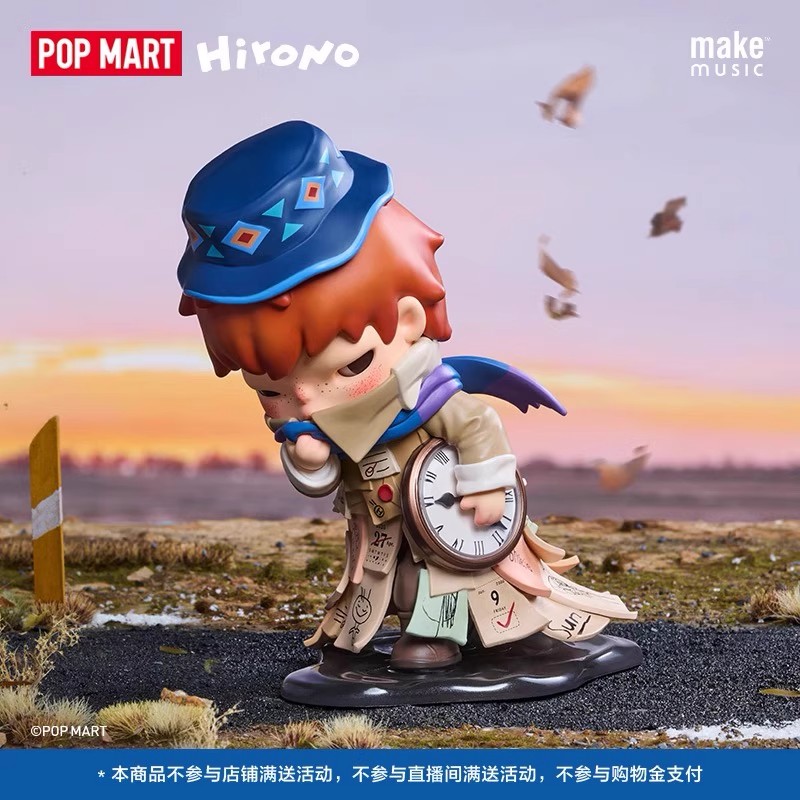 POPMART泡泡玛特 新款小野 Hirono 孙燕姿 坏天气手办摆件礼物