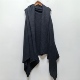 休闲时尚 T去标撤柜设计感春秋款 女装 宽松针织毛衣披肩马甲女N171