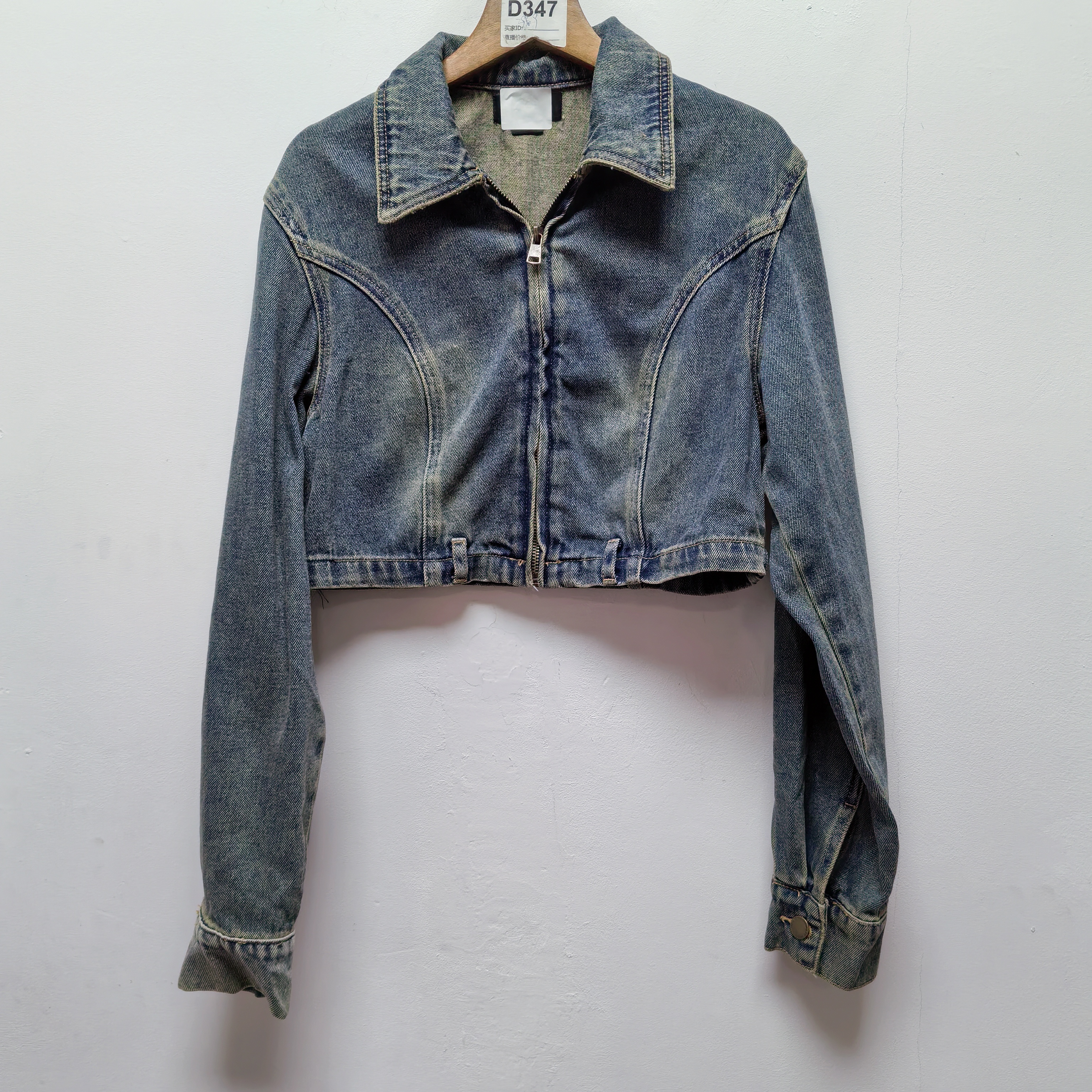 2025春秋新款复古休闲短款牛仔外套女宽松显瘦百搭夹克上衣L728