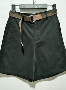 艺系列品牌夏季薄款宽松显瘦直筒短裤衩高腰休闲阔腿五分L2K071