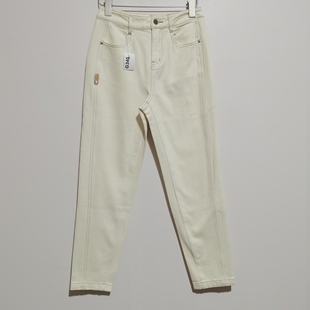 【UMI】去标2025春秋时尚百搭显瘦直筒牛仔裤女长裤G340