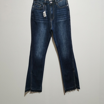 【DK】去标2025春夏薄款时尚百搭显瘦微喇牛仔裤女九分裤长裤G339