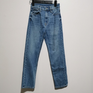 百搭显瘦直筒牛仔裤 2025春秋时尚 系列撤柜女装 女J479 MOT