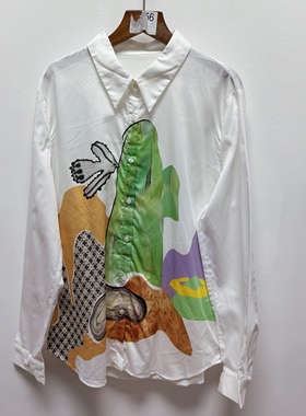 M系列休闲衬衫2025春秋季新款时尚百搭宽松休闲简约通勤衬衣6003