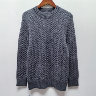 2026去标秋冬新款 女宽松显瘦百搭毛衣打底上衣B460 圆领针织衫