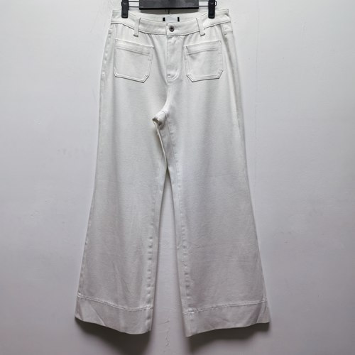 2025春秋新款去标女士时尚百搭休闲宽松直筒牛仔裤阔腿长裤P459