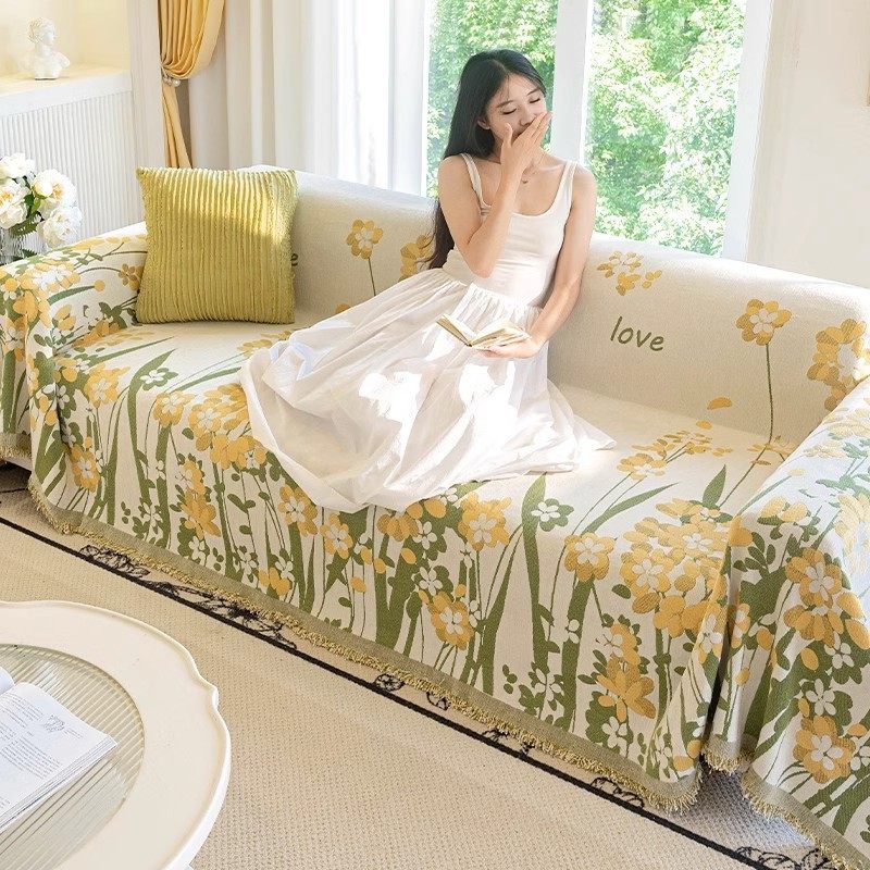 田园风沙发盖布2024新款四季通用沙发毯全包防尘可铺可盖沙发套罩,乐器/吉他/钢琴/配件,脚凳,淘宝优惠券,粉丝福利购,淘宝优惠卷
