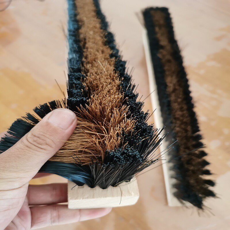 供应竹柄手工木柄刷 天花板刷 地板刷 棕刷 钢丝洗地刷