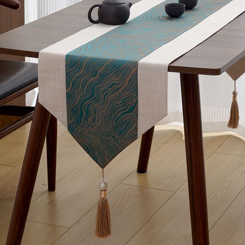 桌旗轻奢高端现代茶几餐桌长条桌布床旗床尾巾新年茶桌垫茶台茶席,乐器/吉他/钢琴/配件,脚凳,淘宝优惠券,粉丝福利购,淘宝优惠卷