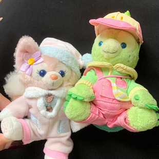 可爱玲娜贝儿着替挂件娃衣玩偶衣服钥匙扣冰箱贴卡通挂饰包邮