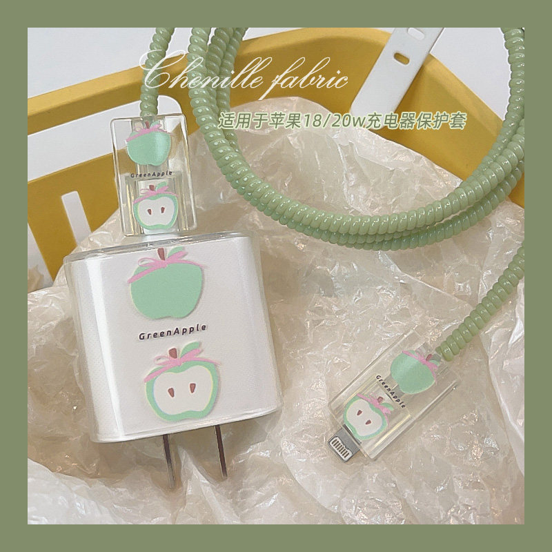 苹果充电器保护套可爱适用20W手机iphone16充电线保护壳女快充15/14保护绳防折断猫咬,3C数码配件,充电器保护套,淘宝优惠券,粉丝福利购,淘宝优惠卷
