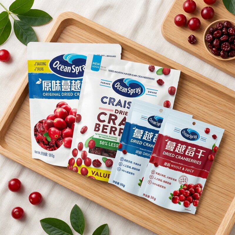 OceanSpray优鲜沛进口蔓越莓干即食果干零食雪花酥蛋糕烘焙专用