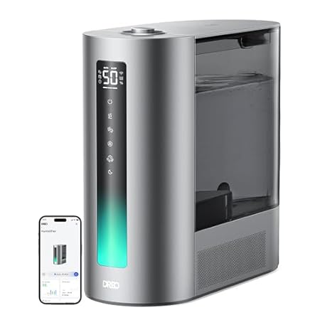 Dreo 6L Humidifier For Bedroom， Smart Large Room Humidifi