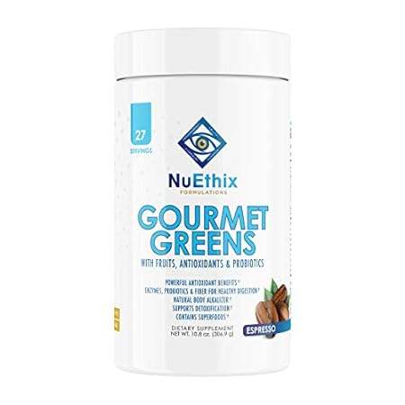NuEthix Formulations Gourmet Greens Drink Powder Dietary