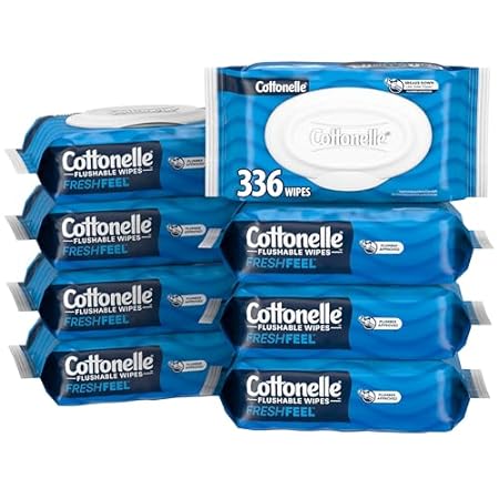 Cottonelle Fresh Feel Flushable 
