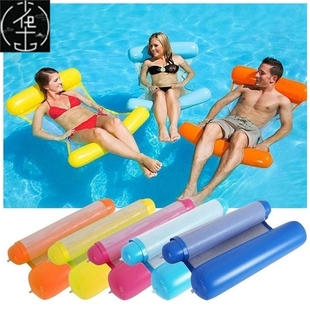 inflatable pool float bed lounge chair swimming hammock