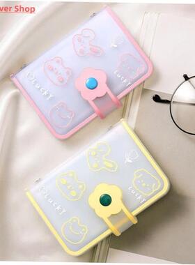 Kawaii Bear Photo Album Cartoon Photocard Holder Scrapbook F