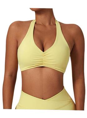 Sports Bra High Support Impact Fitness Soft Elastic Gym Yoga