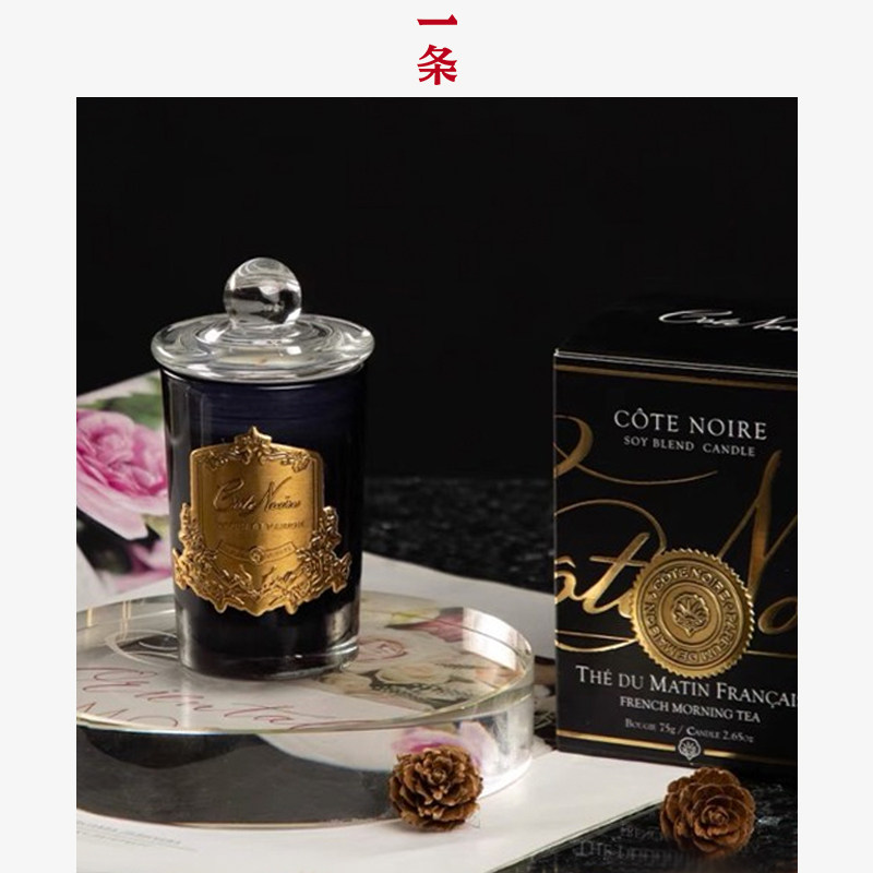 cote noire香薰蜡烛室内持久家用无烟香氛礼盒摆件客厅办公室香薰
