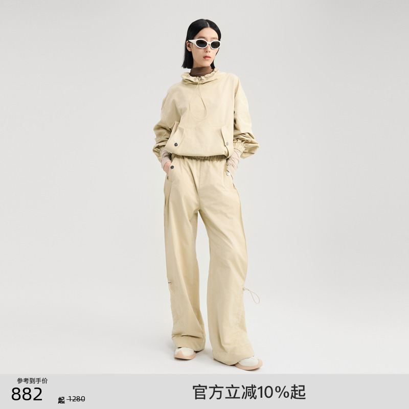 lostinecho户外卫衣运动裤套装