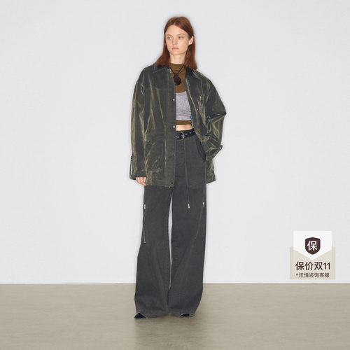 lostinecho多口袋翻领工装外套