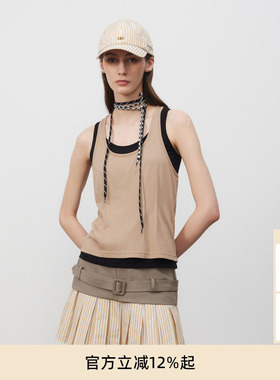 丁程鑫同款lost in echo时髦百搭休闲撞色条纹logo棒球帽子男女