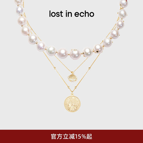 lostinecho珍珠项链手链耳钉