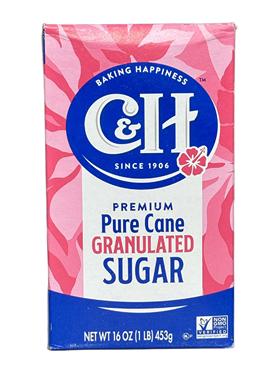 C&H Pure Cane, Granulated White Sugar,16 OZ