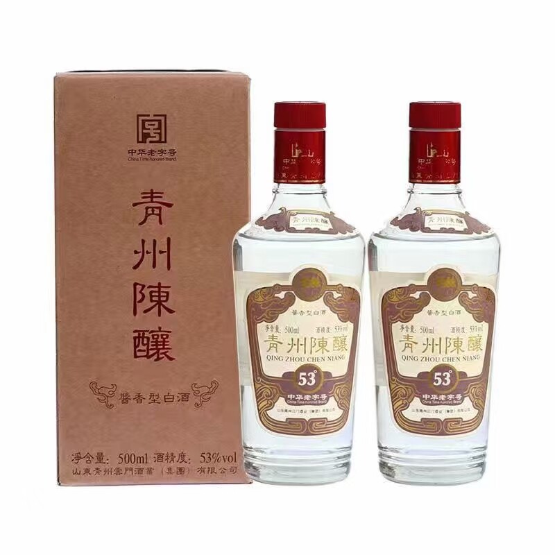 青州陈酿53度500ml*6瓶酱香型白酒整箱节日礼品云门春云门陈酿