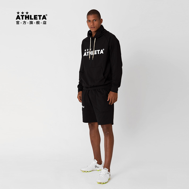 athleta阿仕利塔运动卫衣男春夏新款上衣轻薄透气连帽套头衫03360