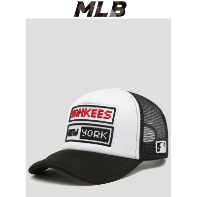 mlb棒球帽男潮牌可调节Yankees网帽专柜正品遮阳帽女防晒嘻哈帽子