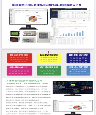 能源管理系统实时数据监测能源分析高效管理统计能源成本监测能源