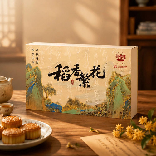 山姆超市稻香村中秋月饼800g老式传统糕点苏式酥皮月饼送礼团购价
