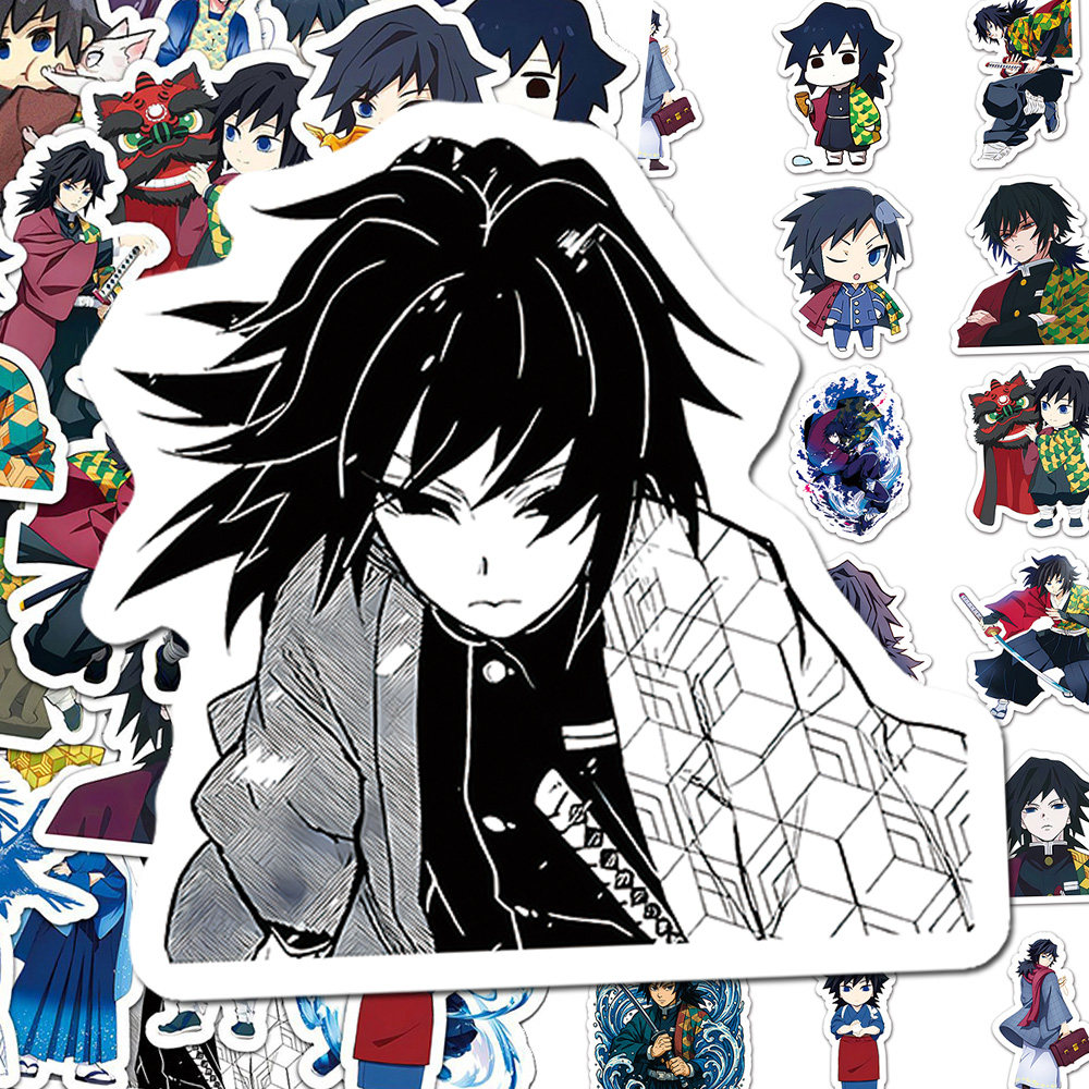 100张鬼灭之刃富冈义勇贴纸ins高颜值卡通动漫人物diy手帐本贴画,玩具/童车/益智/积木/模型,贴纸,淘宝优惠券,粉丝福利购,淘宝优惠卷