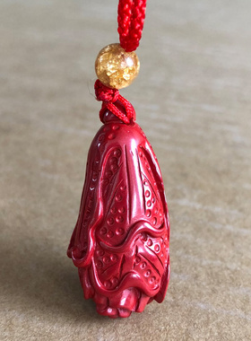 帝王砂白菜吊坠 事事顺心立体白菜男女来财纳福随身佩戴挂件坠子